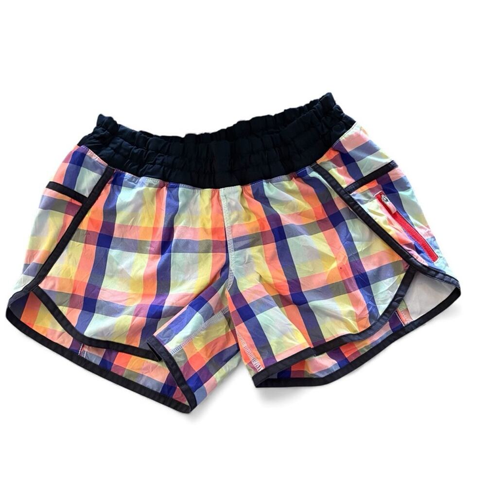 Lululemon Seawheeze 2013‎ Plaid Shorts - 4